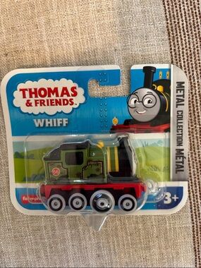FISHER-PRICE THOMAS AND FRIENDS WHIFF RED GREEN #66 METAL COLLECTION